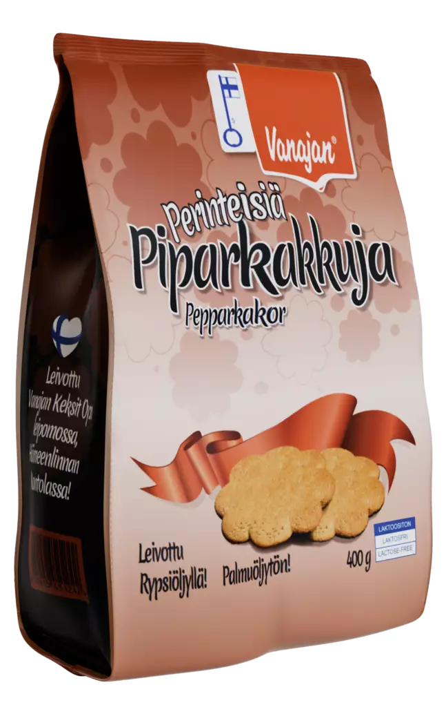 Vanajan perinteisiä piparkakkuja 400g - Keksit - 6420615451242 - 1