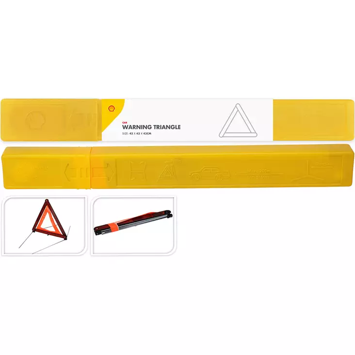 Varoituskolmio Shell - Muut autotarvikkeet - 8720573462822 - 1