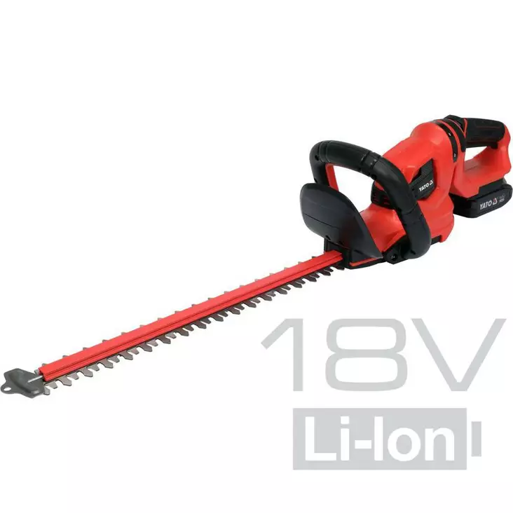 Yato akkupensasleikkuri 18v 45 cm + 2.0 ah akku ja laturi - Pensasleikkurit ja oksasilppurit - 5906083092152 - 1