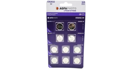 Agfaphoto lithiumparisto 2032 10kpl - Nappiparistot - 4250175861593 - 1
