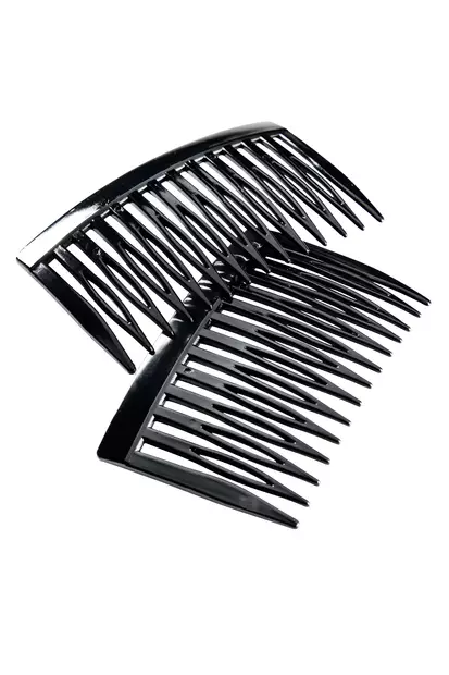 Cailap Sivukampa 2kpl musta - Hiusten hoitovälineet - 6416274382683 - 1