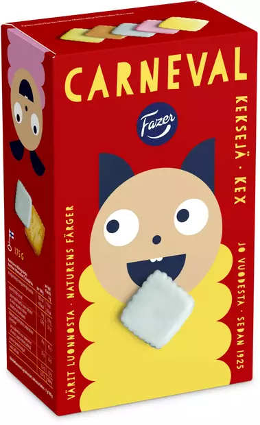 Fazer Carneval 175g - Elintarvikkeet - 6416453084773 - 1