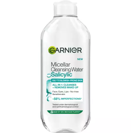 Garnier Micellar Salisylic Acid Misellivesi 400ml - Hiustenhoitoaineet - 3600542661713 - 1