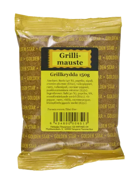 Gs grillimauste 150g - Mausteet - 6434800006513 - 1