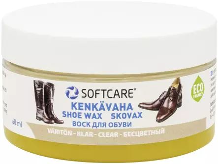 Kenkävaha väritön 60ml - Kenkätarvikkeet - 6416977716143 - 2