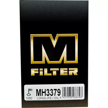 M-Filter Öljynsuodatin MH 3379 - Öljynsuodattimet - 6417575033793 - 2