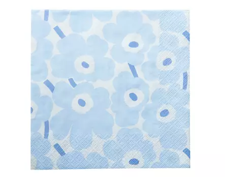 Marimekko Lautasliina Mini Unikko 24cm - Lautasliinat - 6411632140103 - 1