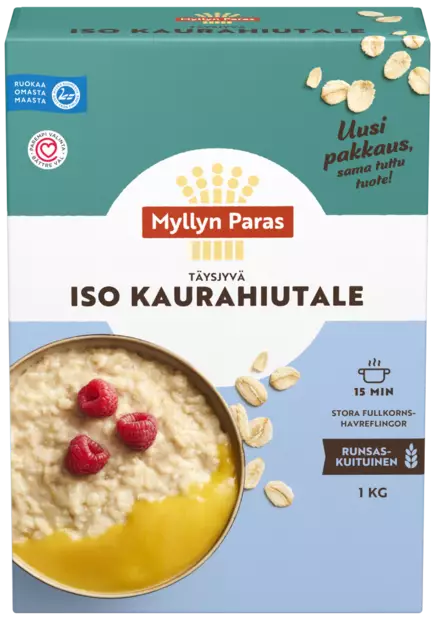 Myllyn Paras Iso Kaurahiutale 1kg - Muut hiutaleet - 6417700055683 - 2