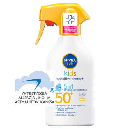 Nivea Sun aurinkosuojasuihke Kids 270ml - Aurinkorasvat ja itseruskettavat - 4006000132303 - 1