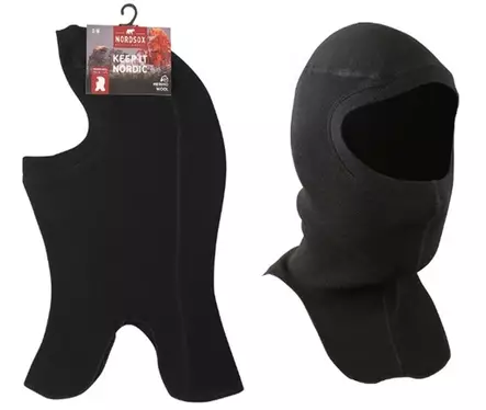 Nordsox merinovilla huppumyssy L-XL musta - Miesten päähineet ja käsineet - 6438159914413 - 2