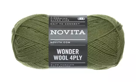 Novita Wonder Wool 4PLY 306 50g sammal - Langat - 6412618206073 - 1
