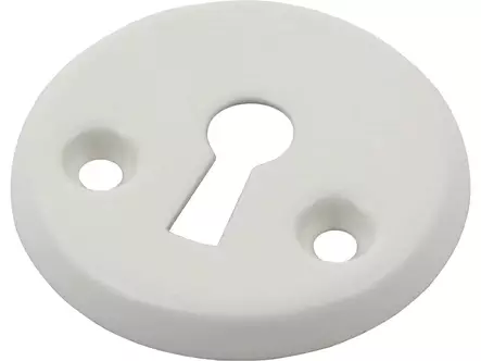 Pisla avainkilpi valkoinen - Ovenkahvat ja helat - 6414671061743 - 1