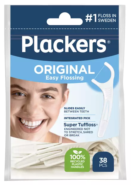 Plackers Original hammaslankain 38kpl - Suunhoitotarvikkeet & suuvedet - 7319861025323 - 1