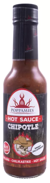 Poppamies chipotle 150ml - Majoneesit,maustekastikkeet ja tahnat - 6430034010043 - 1