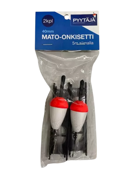 Pyytäjä mato-onkisetti 2kpl - Kalastustyökalut - 6438159016193 - 1