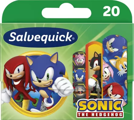 Salvequick Sonic the Hedgehog laastari - Desifiointi ja laastarit - 7340213302403 - 1