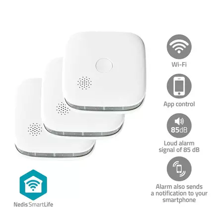 Smartlife palovaroitin wi-fi - Häkä-, kaasu- ja palovaroittimet - 5412810464593 - 1