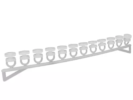 U-kiskon pyöröliukusarja 2x12kpl - Verhotangot ja verhotarvikkeet - 6414675051993 - 1