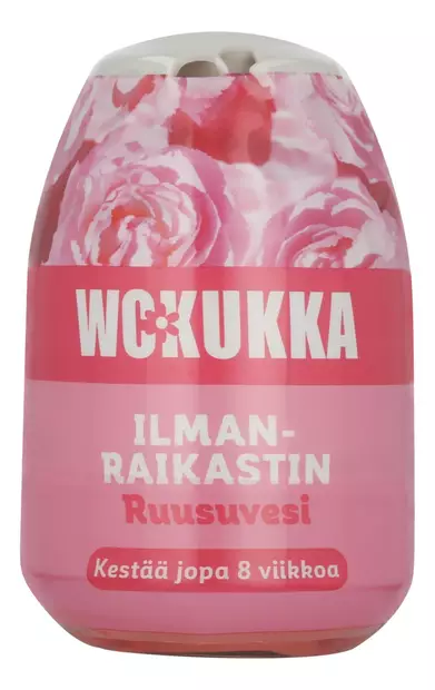 WC Kukka Ruusuvesi 150ml ilmanraikastin - Ilmanraikastimet ja wc-raikastimet - 6412203102803 - 1