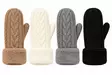 Accessories palmikkolapaset turkisvuori - Naisten päähineet ja käsineet - 6438159241953 - 1