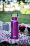 Airam Juomapullo Teräs Roosa nauha 0,5 L - Termospullot - 6435200282323 - 2