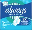 ALWAYS ULTRA NORMAALI SIDE 14 KPL - Hiustenhoito ja hiuskoristeet - 4015400699873 - 1