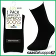 Bambu-Viskoosi kiristämätönsukka 43-46 - Miesten sukat - 6438159999663 - 1