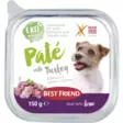 BF luomu kalkkunapatee 150g - Koiran märkäruoat - 5700551110993 - 1