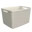 CURVER Jute kori 20l luon.valk. - Säilytyskorit - 3253921907003 - 1