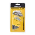 Finbullet Kuusiokoloavainsarja 13-os 1.27-10mm - Kuusiokoloavaimet - 7501206648643 - 3