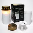 Jääkristalli Led kynttilälyhty ajastin - Led-kynttilät - 6438159068543 - 1