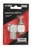 Kääntyvä liitin 1/4" - Paineilmatarvikkeet - 6430032159263 - 1