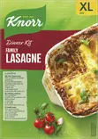 Knorr Family Lasagne Ateria-aines 350g - Kuivaruoka-aineet, keitot ja kastikkeet - 8720182570673 - 1