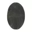 Kylpyhuonematto Oval 60x90cm t.harmaa - Kylpyhuone- ja wc matot - 7318161564563 - 1