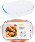 Lasinen uunivuoka 2700ml - Uunivuoat - 8721037101103 - 1