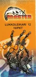 Lukkoleikari master 12 10/pkt - Perukkeet, lukot, koukut ja painot - 6416473140633 - 1