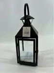 Lyhty ristillä 28cm matta - Hautalyhdyt - 6438159605403 - 1