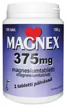 MAGNEX 375MG 180TABL. - Vitamiinit ja mineraalit - 6410530032763 - 1