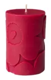 Marimekko unikko pöytäkynttilä 6,5x10 - Pöytäkynttilät - 6411635009773 - 2