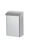 Metallinen postilaatikko hopea - Postilaatikot - 6411760554773 - 1