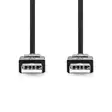 Nedis USB 2.0 U-U kaapeli 2M - Muut tietokonetarvikkeet - 5412810288793 - 2