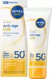Nivea SUN 40ml UV Face Anti-Age Q10 SK50 - Aurinkorasvat ja itseruskettavat - 4006000217093 - 2