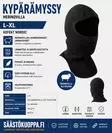 Nordsox merinovilla huppumyssy L-XL musta - Miesten päähineet ja käsineet - 6438159914413 - 3