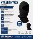 Nordsox merinovilla huppumyssy L-XL musta - Miesten päähineet ja käsineet - 6438159914413 - 3