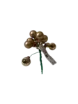 Oksakoristepallo 12kpl 20mm kulta - Joulukoristeet - 8720573758413 - 1