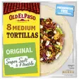 Old El Paso tortillas 8kpl/326G - Tortilla ja tacokuoret - 8410076472403 - 1