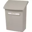 Orthex postilaatikko välikannella hiekka - Postilaatikot - 6411765560243 - 1