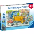 Palapeli 2x24 palaa working trucks - Palapelit ja pulmapelit - 4005556050963 - 1
