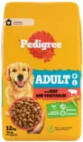 Pedigree Adult Härkää ja kasviksia 12kg - Koiran kuivaruoat - 4008429163623 - 1