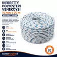 Polyesteri veneköysi 10mmx30m - Veneilytarvikkeet - 6438159247023 - 1